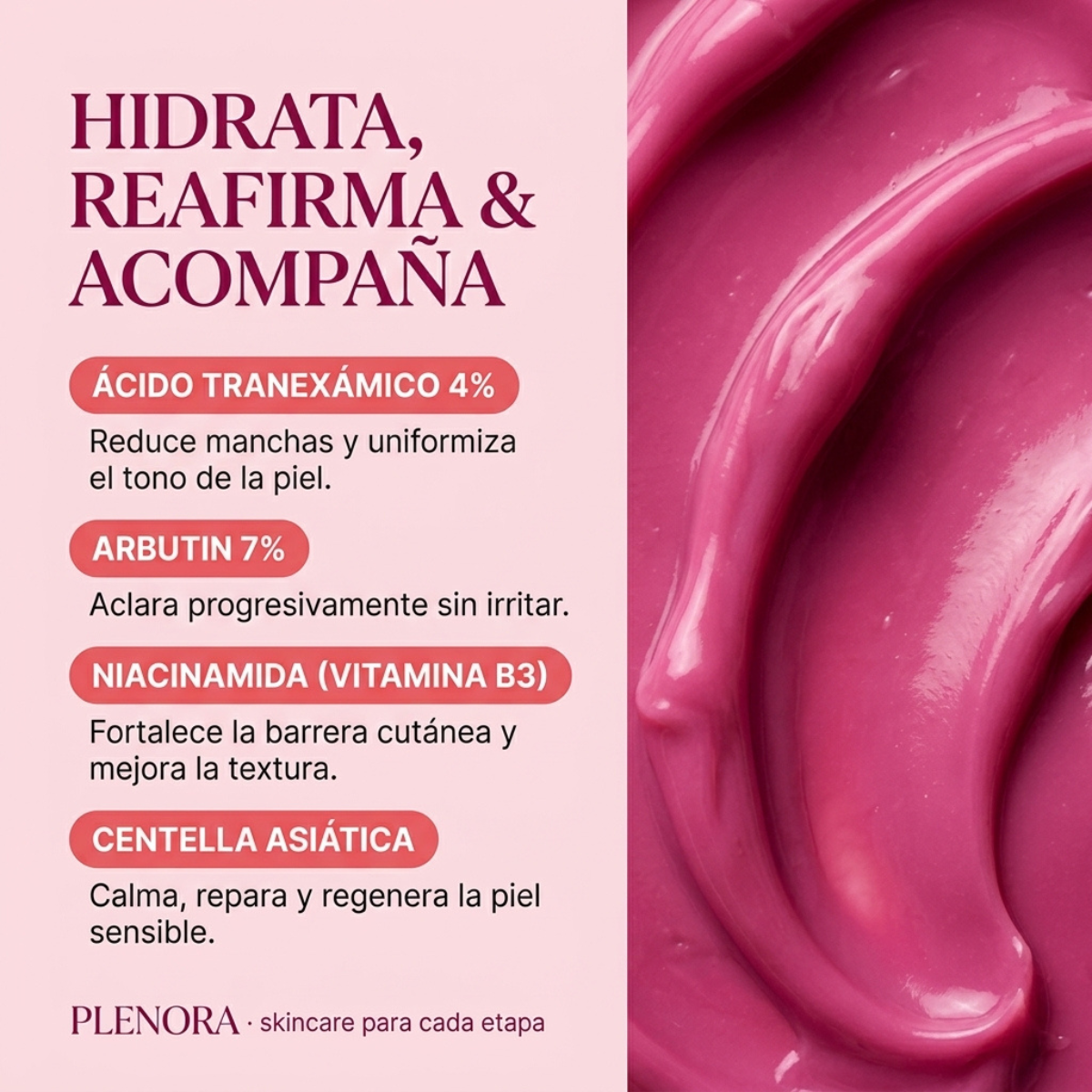 Plenora® – Crema anti manchas Coreana.